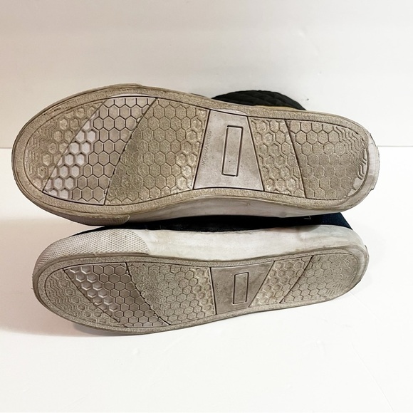 Disney D-Signed Girls Boots Blue Crown Sz 5 Black Sparkle Lace Tall Descendants - Picture 7 of 7